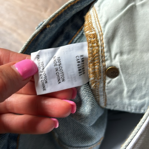 Sandrine Rose X Free People Wide Leg Cropped Jeans - Picture 5 of 7